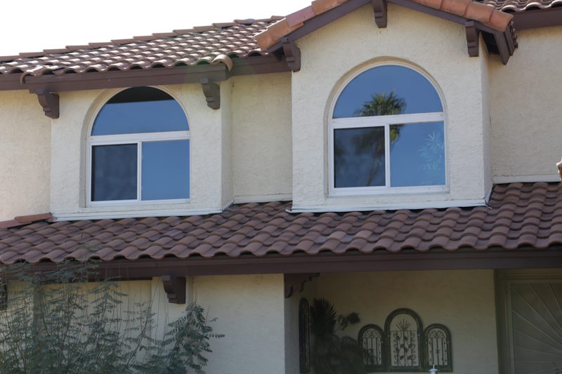 Specialty Window Arch With Single Slider