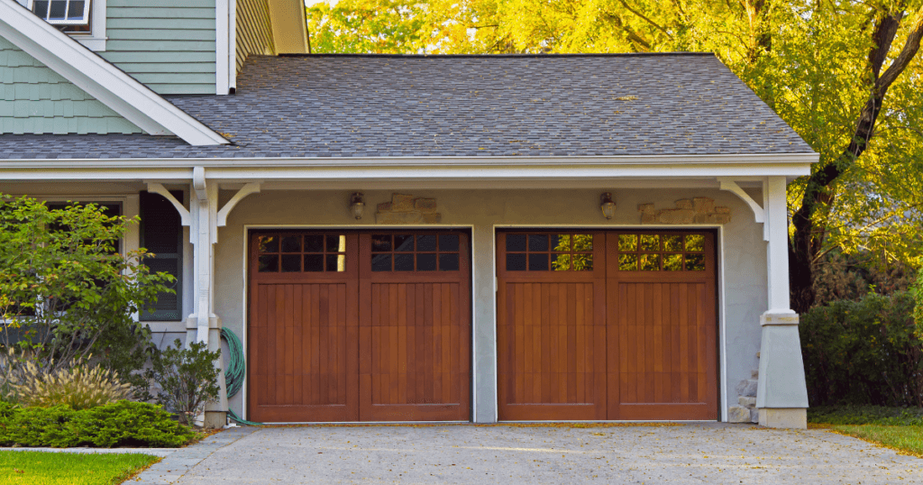 garage door window